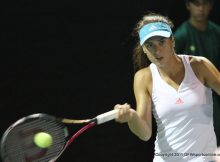 Sorana Cirstea at the 2011 Texas Tennis Open. Photo by George Walker